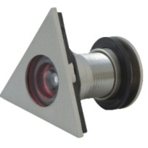 Brass door eye triangle